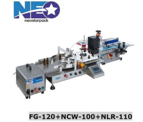 Compact filling capping and labeling