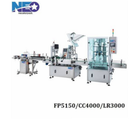 Chemicals bottle filling