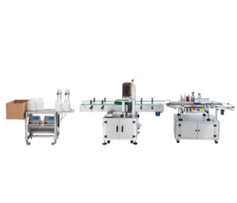 Semi automatic portable filling Line